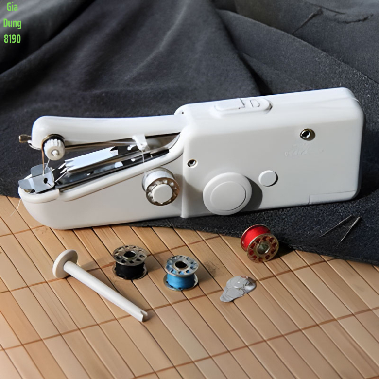Máy may mini cầm tay - Máy khâu cầm tay nhỏ gọn, tiện dụng . máy may thông minh