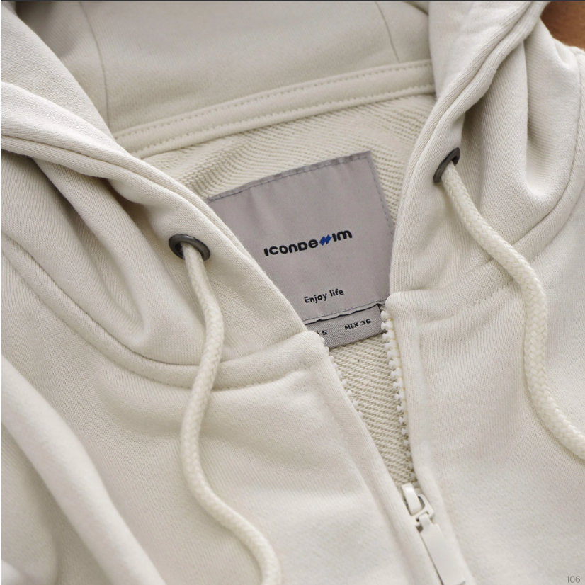 Áo khoác nam ICONDENIM Printed chất nỉ French Terry dệt 2 kim mịn dày dặn - AKID0106