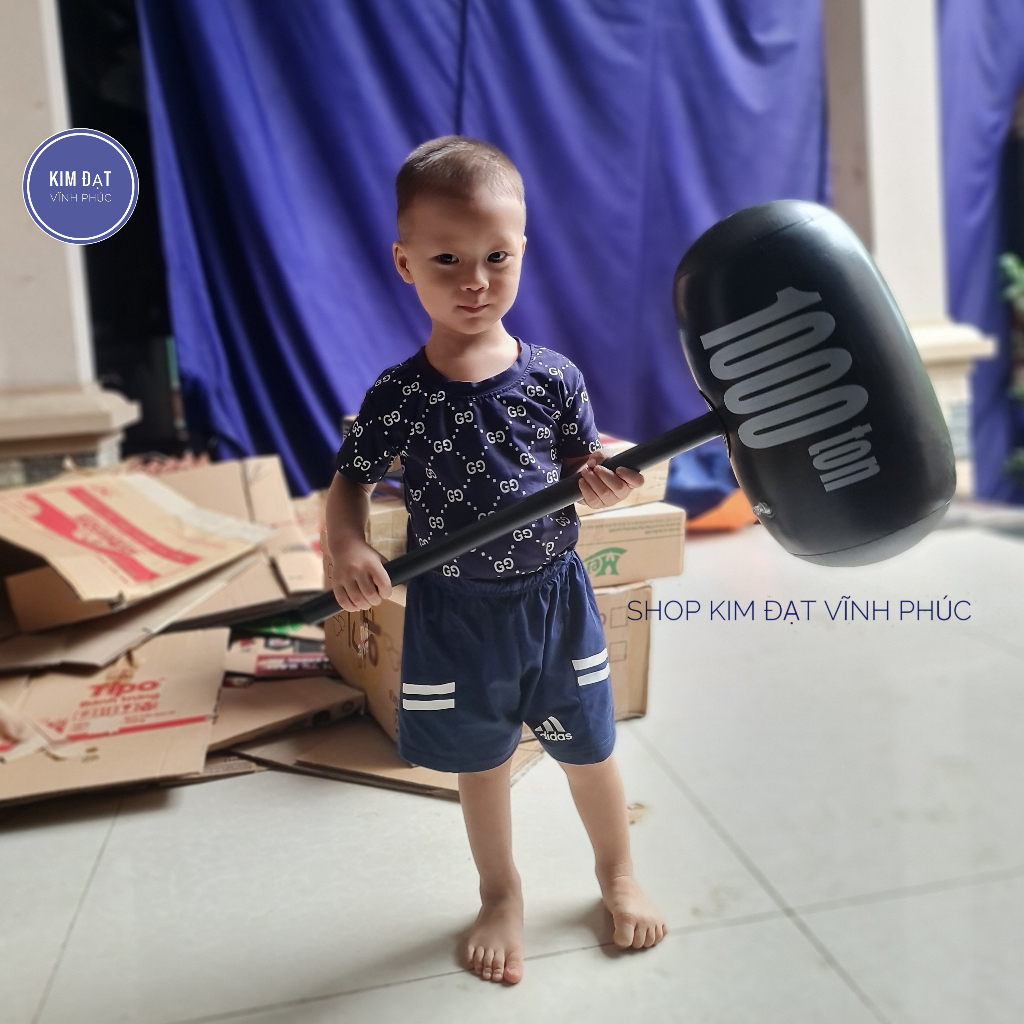 Đồ chơi Búa 1000 tấn . búa hơi loại to size 30 cm loại cán nhựa khỏe