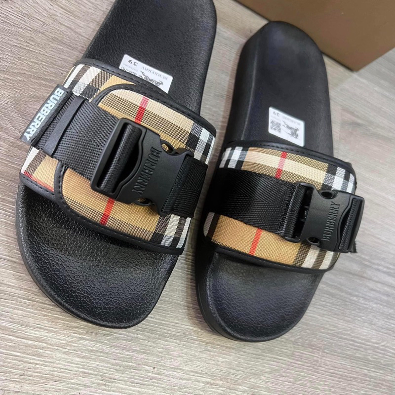 Dép Quai Ngang BBR Nam Bấm Khóa Cao Cấp hottrend thương hiệu 2023 NEW