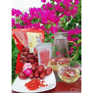Táo đỏ Tân Cương size đại Kỷ tử Ninh Hạ