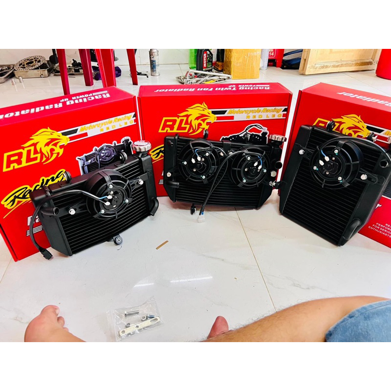 Két Nước Redleo 2 Quạt Cong Cho Ex150