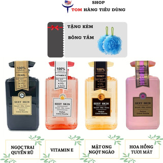 Sữa tắm hương nước hoa sexy skin 600ml hàng pháp