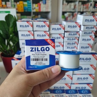 Băng keo lụa zilgo 2.5cm×5m - 1.25cm×5m