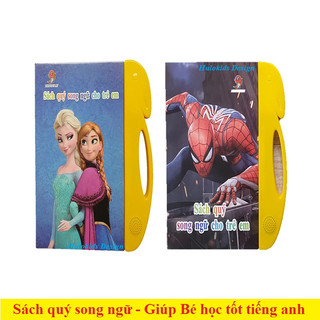Sách nói song ngữ cho trẻ em phát triển tư duy