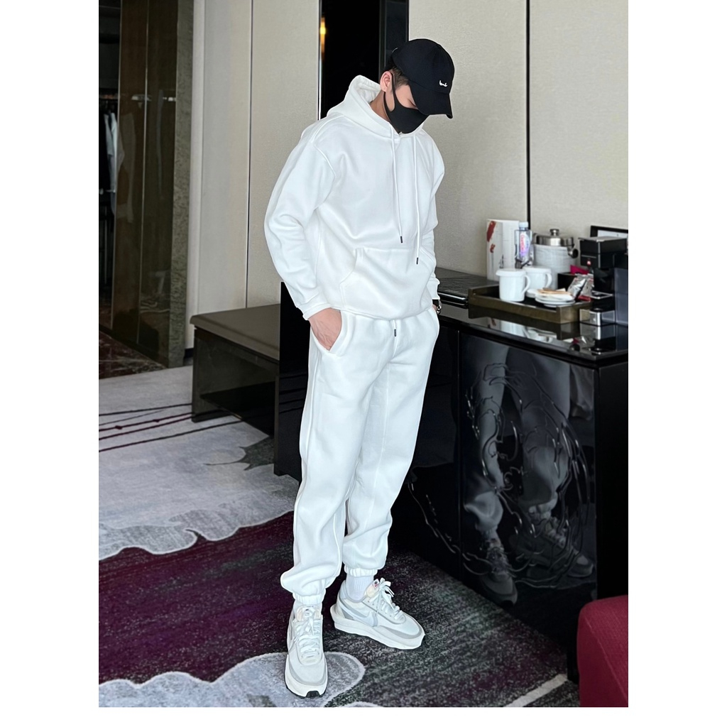 Áo Hoodie Essential FG Nam Nữ Phối Mũ Trùm Đầu 2 Lớp Cao Cấp, ÁO HOODIE UNISEX Nam Nữ BASIC CAO CẤP