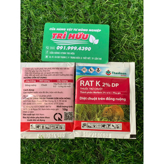 Thuốc diệt chuột chính hãng rat k 2% dp