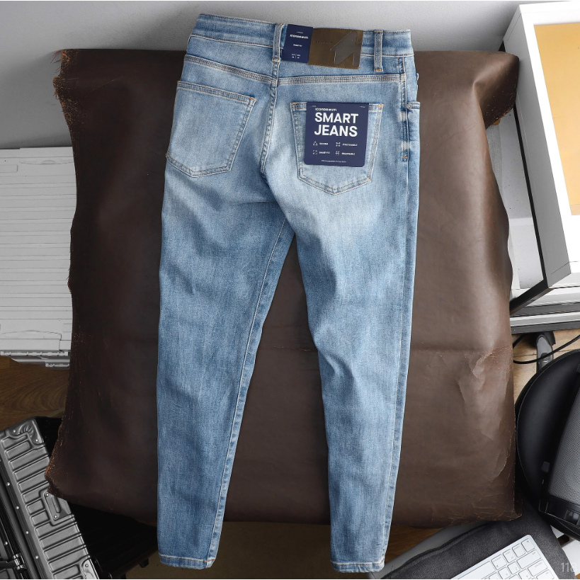 Quần jean nam Smart Jeans ICONDENIM Form Smart Fit co giãn phục hồi form dáng - QJID0118