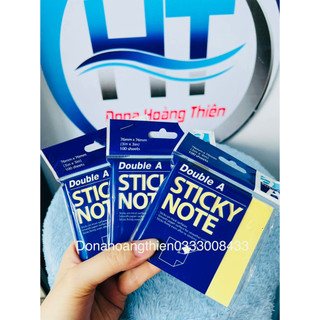 Giấy note double a 3*3 vàng