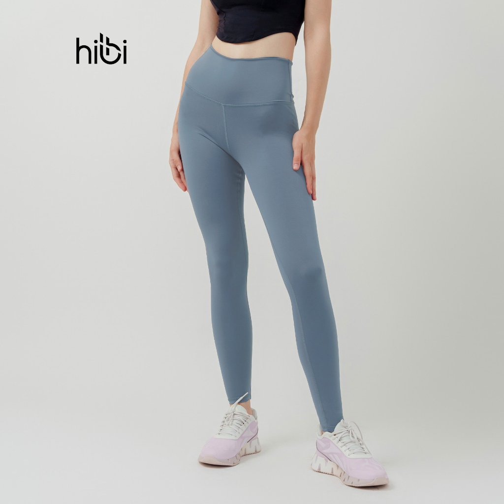 Quần tập yoga gym Luxury Hibi Sports QD312, kiểu lưng cao tôn dáng, chất vải cao cấp Lu Fabric