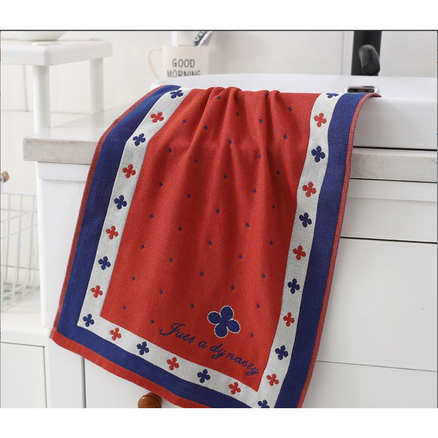 🔴TH Khăn mặt vải Xô cotton sợi tre Organic Nature100%