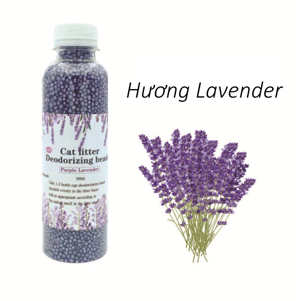 Hạt khử mùi cát vệ sinh cho mèo, giảm mùi hôi cát mè
