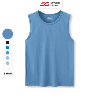  Áo Sát Nách Nam 5S FASHION, Chất Cotton, Kiểu Dáng Thể Thao, Khỏe Khoắn (ATT23003)