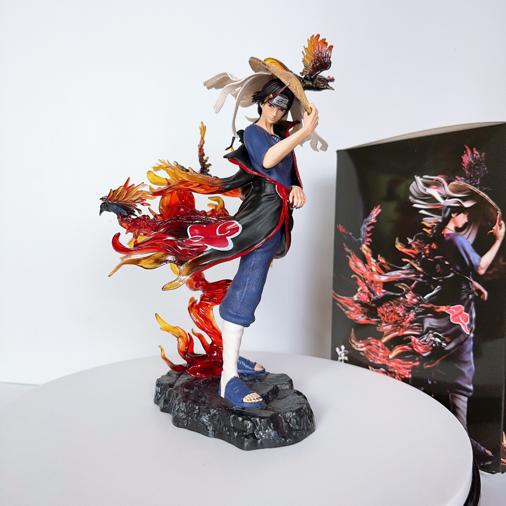 Mô hình Itachi Aktatsuki ,mô hình Naruto Itachi cao 30cm Ongchumohinh MH491