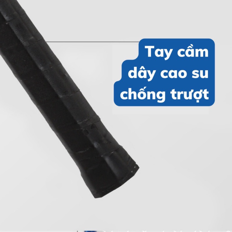 Bộ dụng cụ tập luyện đánh bóng Tennis tại nhà kèm đế - Bộ quần vợt cực kì tiện dụng tập mọi lúc mọi nơi