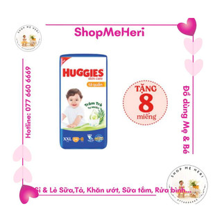 Tã bỉm quần Huggies skincare Tràm Trà tự nhiên XXL54+8