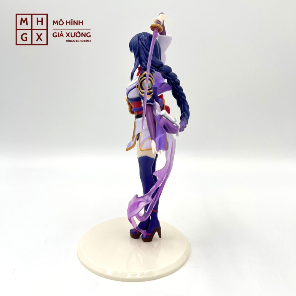 Mô Hình Genshin Impact Beelzebub siêu đẹp - cao 23cm - nặng 170 gram - Figure Genshin Impact - Có Hộp màu