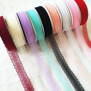1m duy băng ren làm phụ kiện gói hoa,quà may viền, làm đồ handmade