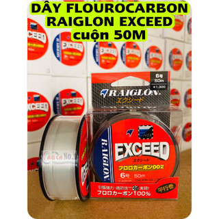 DÂY LÀM THẺO FLUOROCARBON RAIGLON EXCEED 50M