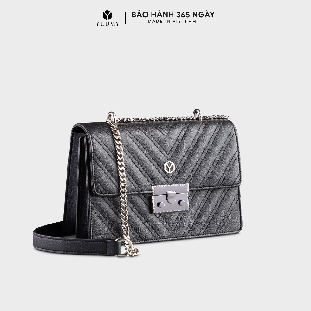 Túi đeo chéo da nữ chần chỉ thời trang Yuumy Seasand YN137