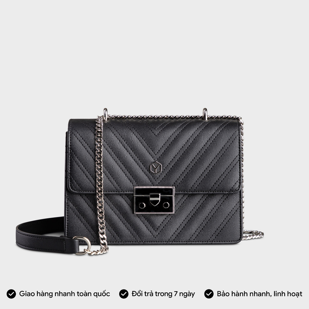 Túi đeo chéo da nữ chần chỉ thời trang Yuumy Seasand YN137