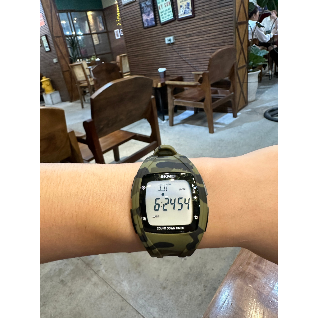 Đồng Hồ Nam Nữ dây Silicol SKMEI có lịch ngày tháng, đồng hồ kim loại nam dằn di quân đội, đồng hồ thời trang nam vip