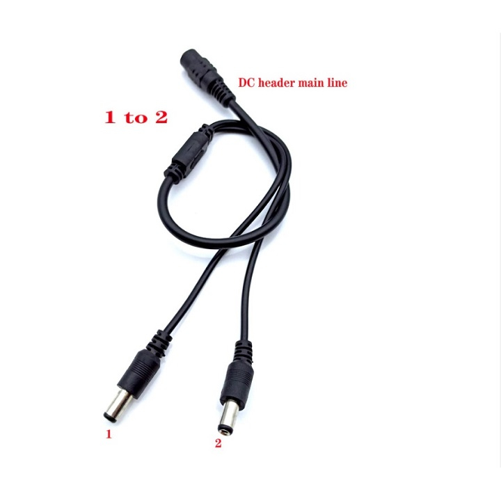 Dây chia nguồn DC chân 5.5x2.1mm