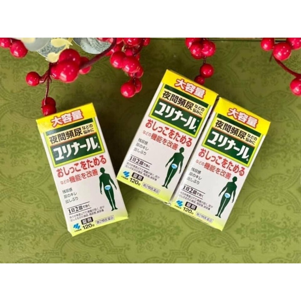 Viên uống giảm tiểu đêm, tiểu rắt Kobayashi 120 viên chính hãng Nhật Bản