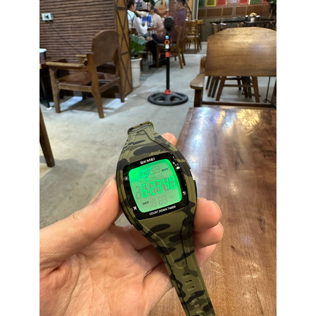Đồng Hồ Nam Nữ dây Silicol SKMEI có lịch ngày tháng, đồng hồ kim loại nam dằn di quân đội, đồng hồ thời trang nam vip