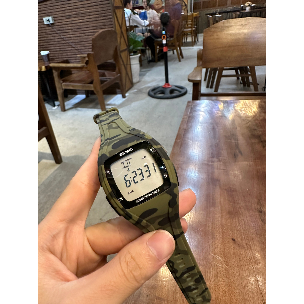 Đồng Hồ Nam Nữ dây Silicol SKMEI có lịch ngày tháng, đồng hồ kim loại nam dằn di quân đội, đồng hồ thời trang nam vip
