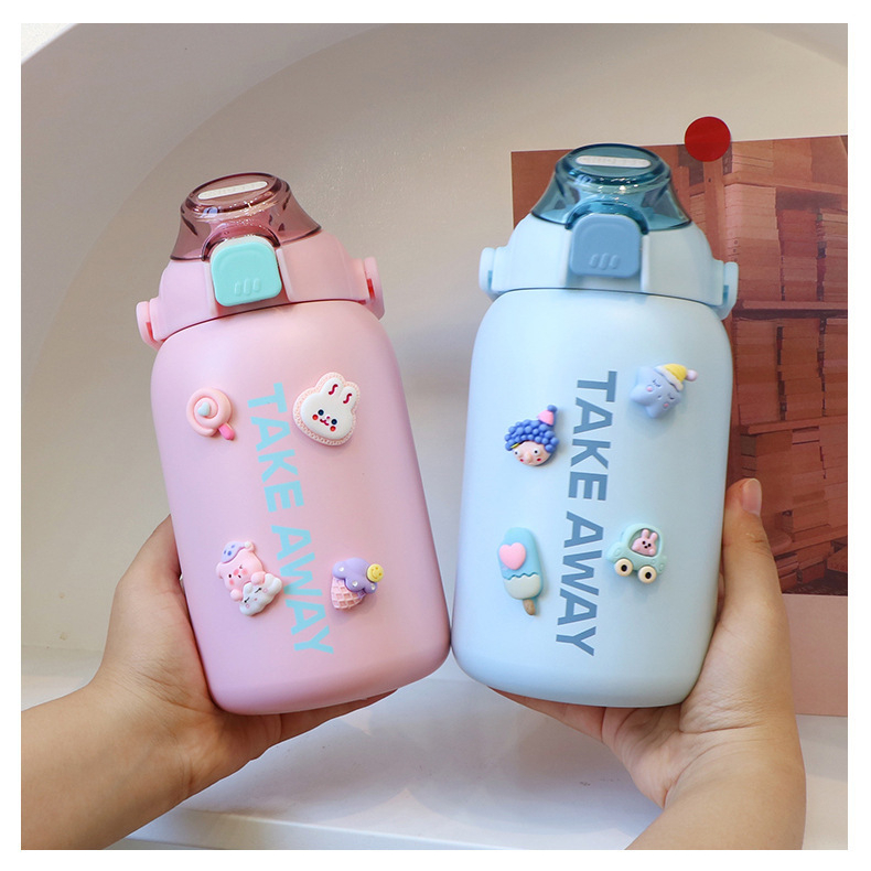 Bình giữ nhiệt Sport 800ml  chất liệu inox 304 có ống hút,quai xách,giữ nóng lạnh lên đến 12h