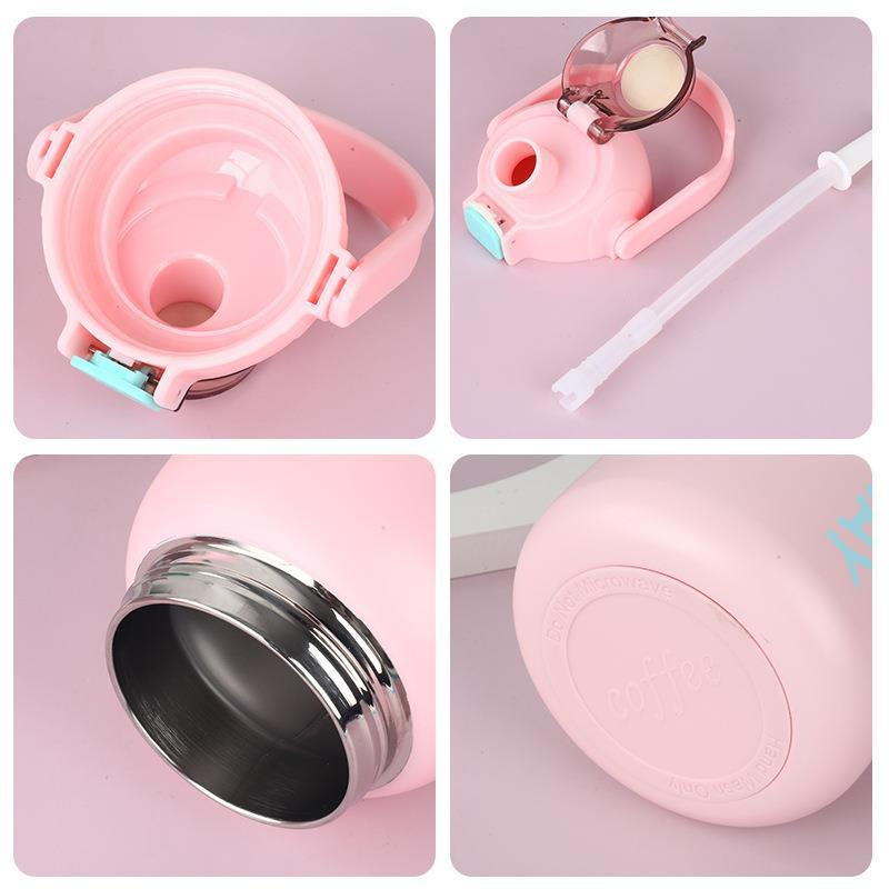 Bình giữ nhiệt Sport 800ml  chất liệu inox 304 có ống hút,quai xách,giữ nóng lạnh lên đến 12h