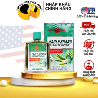 Dầu khuynh diệp con ó singapore 30ml của mỹ