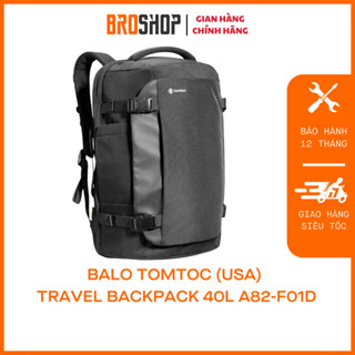 [CHÍNH HÃNG] BALO TOMTOC (USA) TRAVEL BACKPACK 40L A82-F01D