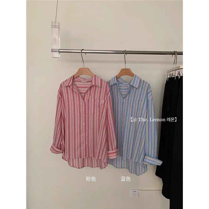 Áo sơ mi kẻ StyleKorean 6121.1 🇰🇷
