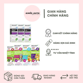 Bộ sản phẩm cho bé của nhà Brauer ÚC