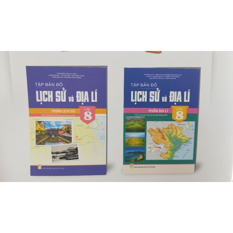 Tập Bản Đồ Lớp 8