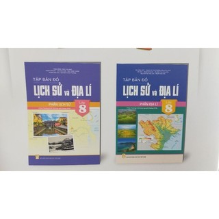 Tập bản đồ lớp 8