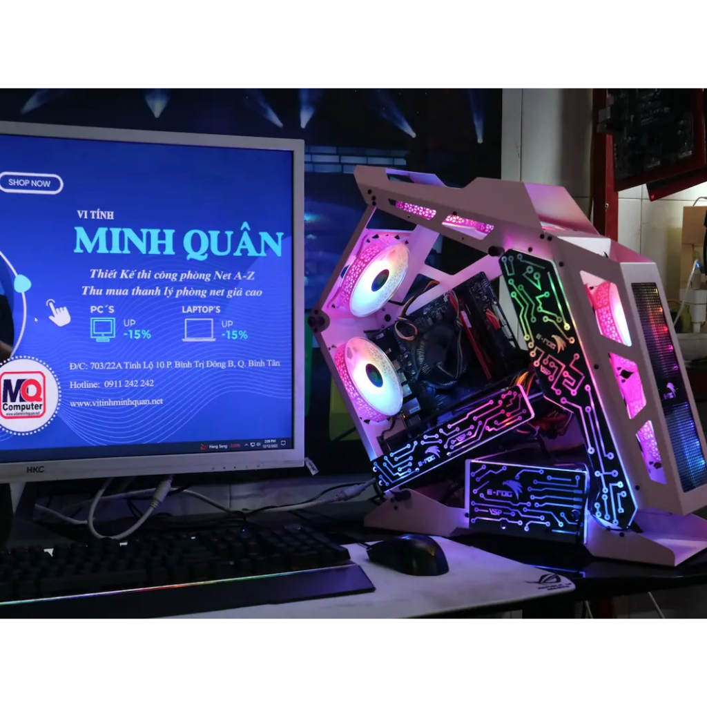 PC Giả Lập 02 | XEON E5 2696v2 – RAM 32GB – SSD 240GB – VGA RX580 8GB