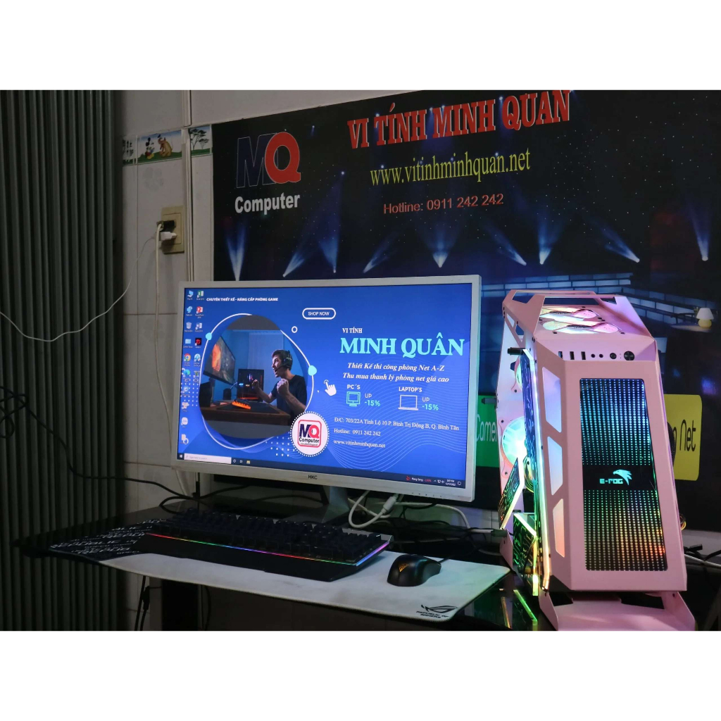 PC Giả Lập 04 | XEON E5 2673v3 – RAM 32GB – SSD 240GB – VGA 1050Ti 4GB