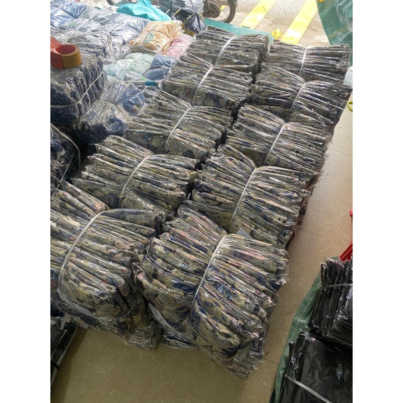 BỘ SƠMI GẤM HÌNH GẤU THÊU DỆT