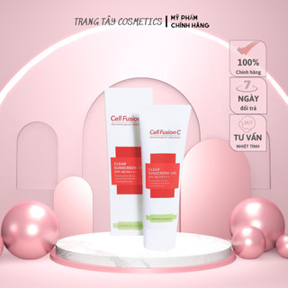Kem chống nắng Cell Fusion C Clear Sunscreen 100 SPF48+/PA+++ mẫu mới 2020 (da dầu,mụn)