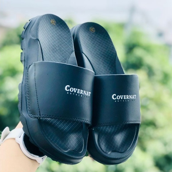 Dép Chữ C nam nữ , Dép Covernat quai ngang Full màu, đế cao 4cm chống trượt-Hàng loại 1 Ladystore