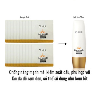 Combo 50 gói chống nắng Ohui Perfect Sun Black DATE 2025