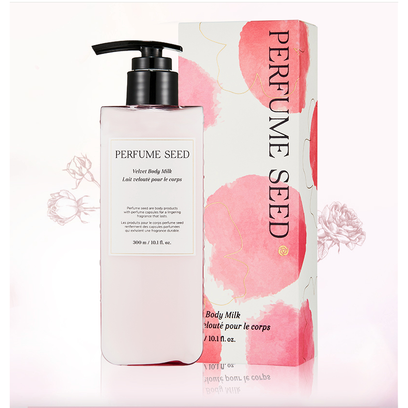 Sữa dưỡng thể nước hoa Perfume Seed Velvet Body Milk (300ml)