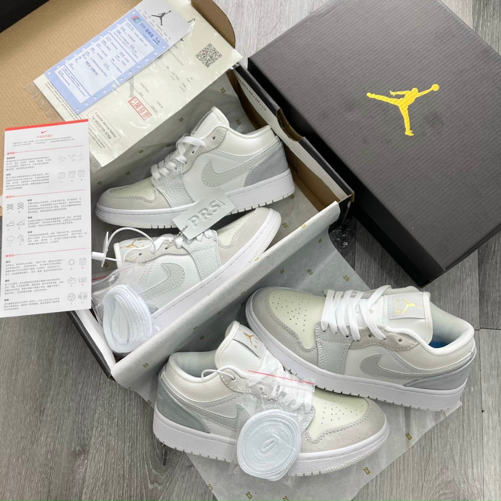 Giày thể thao JOR_DAN low 1 các mẫu,Giày sneaker JD low dành cho nam nữ hot hàng chuẩn 1:1 full bill bill box phụ kiệ