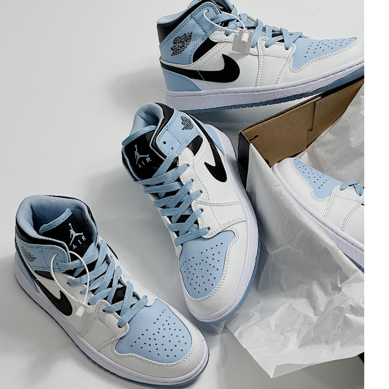 Giày thể thao JOR.DAN mid hot hành cho nam nữ, Giày sneaker JD Mid hồng đen- đỏ mận-hồng đen-xám xanh hàng S.Cấp full pk