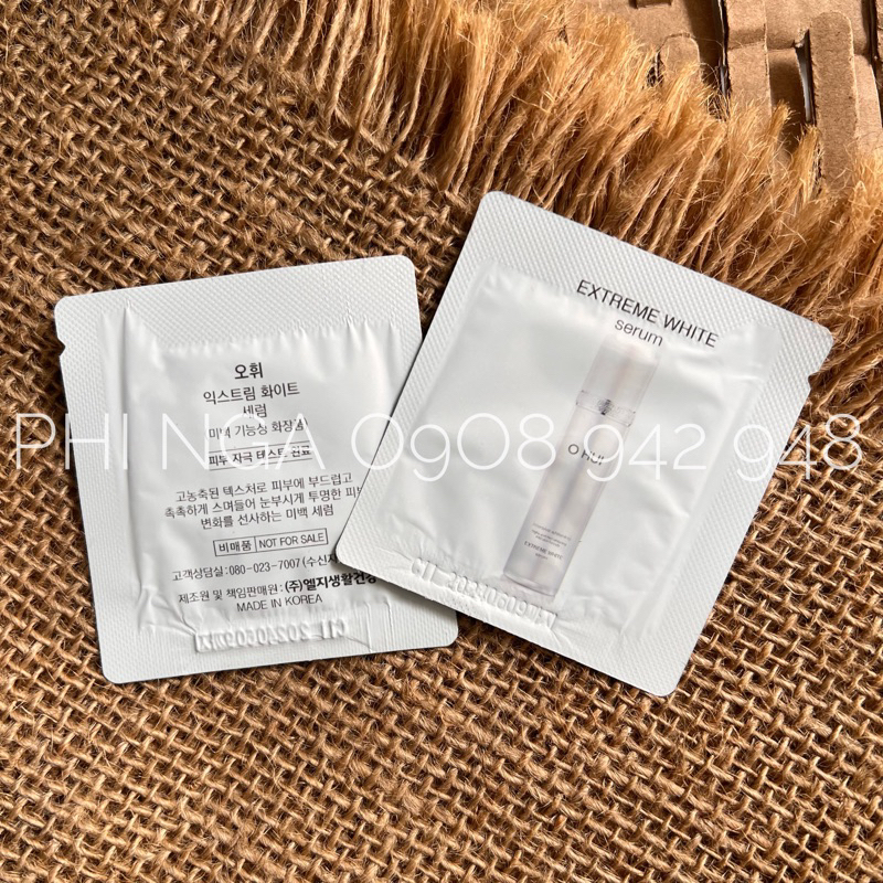 - Serum ohui white dưỡng trắng giảm thâm da