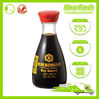 Nước tương nổi tiếng nhật bản kikkoman lên men tự nhiên chai 150ml