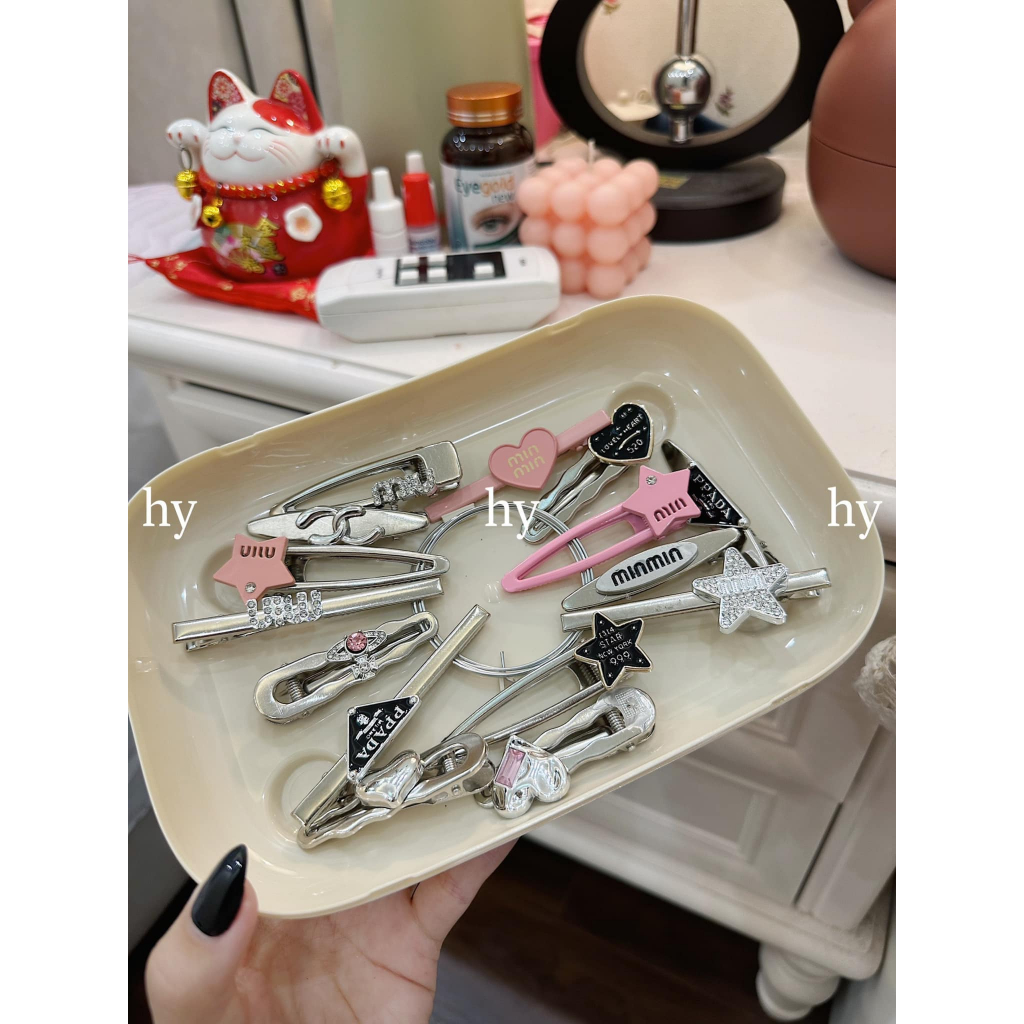 Set 15 kẹp tóc thương hiệu thương phong cách Hàn Quốc
